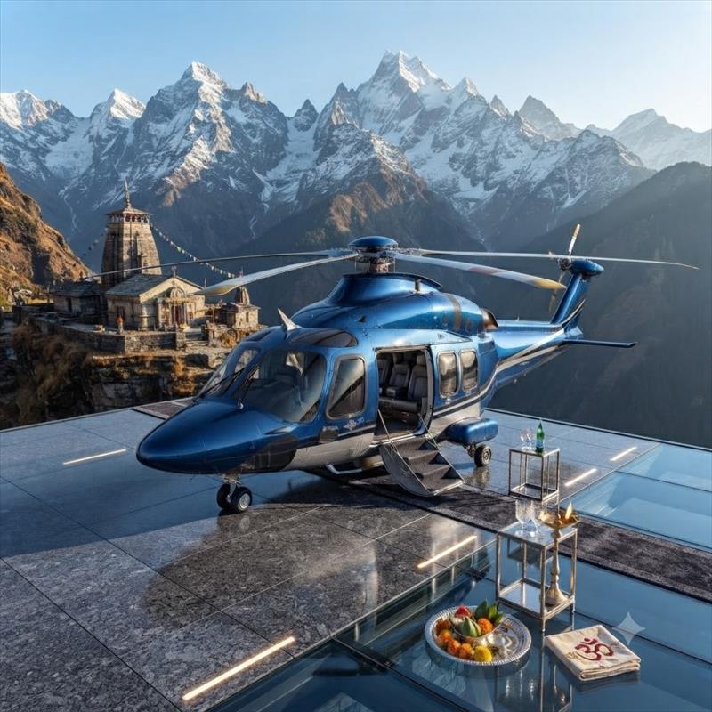 Char Dham by helicopter